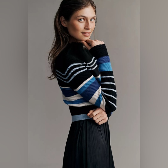 NWOT Anthropologie Thea Long-Sleeve Twofer Maxi Dress Sz XS - Picture 2 of 9